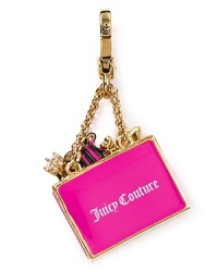 Mall rat or Fifth Avenue faithful? This Juicy Couture shopping bag charm celebrates the closet shop-a-holic. Mall rat or Fifth Avenue faithful? This Juicy Couture shopping bag charm celebrates the closet shop-a-holic.
