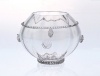 Juliska Small Clear Rose Bowl