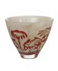 Kosta Boda Floating Flowers Bowl, Large Kosta Boda Floating Flowers Bowl, Large