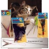 Da Bird Super Pack (Includes 1 Da Bird Original 36 Single Pole Cat Toy, Feather Refill, Sparkly Attachment, Kitty Puff Attachment, and Peacock Feather)