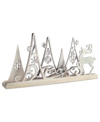 Peace on Earth and goodwill towards men. Spread the holiday cheer throughout your home with this Peace centerpiece, ideal for your holiday table, mantle and more. Peace on Earth and goodwill towards men. Spread the holiday cheer throughout your home with this Peace centerpiece, ideal for your holiday table, mantle and more.