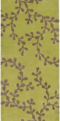 Area Rug 2x8 Runner Transitional Lime Color - Surya Artist Studio Rug from RugPal Area Rug 2x8 Runner Transitional Lime Color - Surya Artist Studio Rug from RugPal