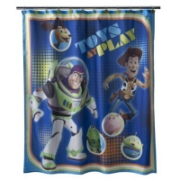 Disney Toy Story Sunnyside Shower Curtain - (72x72) Disney Toy Story Sunnyside Shower Curtain - (72x72)