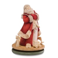 Enesco Heart of Christmas Santa Spinner with Toys Figurine, 5-1/2-Inch Enesco Heart of Christmas Santa Spinner with Toys Figurine, 5-1/2-Inch