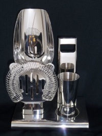 Hotel Collection Barware, Stainless Steel 5 Piece Bar Tools Set Hotel Collection Barware, Stainless Steel 5 Piece Bar Tools Set