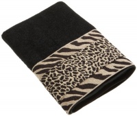 Avanti Cheshire Bath Towel, Black Avanti Cheshire Bath Towel, Black
