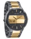 Nixon Spencer Watch - Men's Gunmetal/Gold, One Size