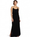 Karen Kane Women's Ruffle Maxi Dress, Black, X-Small