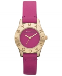 Stand out from the crowd. This bold watch from Marc by Marc Jacobs bursts through with a stunning color combo. Stand out from the crowd. This bold watch from Marc by Marc Jacobs bursts through with a stunning color combo.