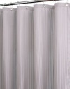 Park B. Smith Satin Stripe Watershed Shower Curtain, Antique Silver