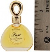 FIRST by Van Cleef & Arpels for WOMEN: EDT .17 OZ MINI (note* minis approximately 1-2 inches in height) FIRST by Van Cleef & Arpels for WOMEN: EDT .17 OZ MINI (note* minis approximately 1-2 inches in height)