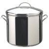 Farberware Classic Stainless Steel Covered Stockpot, 12-Quart