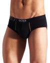 HUGO BOSS Men's Innovation 5 Brief, Black, Medium