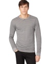 Worn solo or layered, this Calvin Klein Jeans henley will keep you comfortable and looking cool.