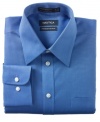 Spend less time getting dressed. This no-iron shirt from Nautica is fresh from the closet and ready to go.