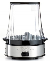 The perfect party starter. Making up to 10 cups in under five minutes, this popcorn maker makes snacking simple. The removable bowl acts as a popping and serving bowl, so prep to presentation is a snap. 3-year limited warranty. Model CPM950. The perfect party starter. Making up to 10 cups in under five minutes, this popcorn maker makes snacking simple. The removable bowl acts as a popping and serving bowl, so prep to presentation is a snap. 3-year limited warranty. Model CPM950.