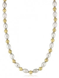 Lucky Brand Two-Tone Metal Strand Pendant Necklace Lucky Brand Two-Tone Metal Strand Pendant Necklace