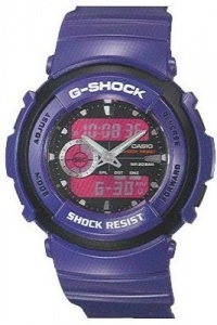 G-Shock Ana-Digi Purple Strap Black and Red Dial Men's Watch #G-300SC-6ADR G-Shock Ana-Digi Purple Strap Black and Red Dial Men's Watch #G-300SC-6ADR
