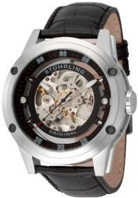 Stuhrling Original Men's 314.331513 Leisure Zeppelin 360 Automatic Skeleton Watch Stuhrling Original Men's 314.331513 Leisure Zeppelin 360 Automatic Skeleton Watch