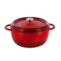 Since 1926, Fontignac has continued the tradition of cooking with weighty, ultradurable cast iron. Expertly constructed in France and made to last a lifetime, this self-basting French oven distributes heat evenly, with prongs along the base of the lid specially designed to continually redistribute moisture. A scratch-resistant graphite Vitriliss® enamel interior is ideal for quick and easy cleaning, and generously sized handles make the cocotte easy to transport and maneuver. Since 1926, Fontignac has continued the tradition of cooking with weighty, ultradurable cast iron. Expertly constructed in France and made to last a lifetime, this self-basting French oven distributes heat evenly, with prongs along the base of the lid specially designed to continually redistribute moisture. A scratch-resistant graphite Vitriliss® enamel interior is ideal for quick and easy cleaning, and generously sized handles make the cocotte easy to transport and maneuver.