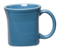 Fiesta 13-Ounce Square Mug, Peacock Fiesta 13-Ounce Square Mug, Peacock