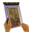 TrendyDigital WaterGuard Waterproof Case for Barnes and Noble Nook, Purple Border