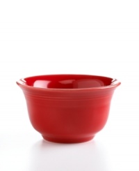 Perfect for soup or cooking prep and available in a fresh array of mix-and-match shades, the Fiesta bouillon bowl is a casual classic for every kitchen. Crafted in durable lead-free china to meet the demands of every meal. Perfect for soup or cooking prep and available in a fresh array of mix-and-match shades, the Fiesta bouillon bowl is a casual classic for every kitchen. Crafted in durable lead-free china to meet the demands of every meal.
