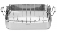 Cuisinart MCP117-16BR MultiClad Pro Stainless 16-Inch Rectangular Roaster with Nonstick Rack Cuisinart MCP117-16BR MultiClad Pro Stainless 16-Inch Rectangular Roaster with Nonstick Rack