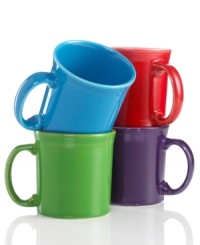 An American classic with definitive Deco flair. Originally released in 1936, reissued today in a range of bold colors. Lead-free china; easy to use, fun to mix, match and collect. Each piece is oven, microwave and dishwasher safe. Made in USA. An American classic with definitive Deco flair. Originally released in 1936, reissued today in a range of bold colors. Lead-free china; easy to use, fun to mix, match and collect. Each piece is oven, microwave and dishwasher safe. Made in USA.