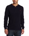 Fred Perry Men's Long Sleeve Waffle Henley T-Shirt