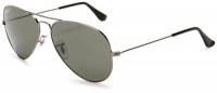 Ray-Ban RB3025 Aviator Large Metal Sunglasses 62 mm, Polarized, Gunmetal/Polarized Grey Ray-Ban RB3025 Aviator Large Metal Sunglasses 62 mm, Polarized, Gunmetal/Polarized Grey