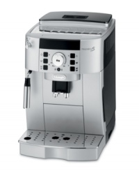 Espresso, cappuccino, latté... your favorite café tastes in the comfort of your home. Grind and brew all in one place for a fresher, bolder blend made just the way you like it. Thermoblock technology, 15 bars of pressure and a built-in conical burr grinder make every cup incredible. Model ECAM22110SB/ Qualifies for Rebate Espresso, cappuccino, latté... your favorite café tastes in the comfort of your home. Grind and brew all in one place for a fresher, bolder blend made just the way you like it. Thermoblock technology, 15 bars of pressure and a built-in conical burr grinder make every cup incredible. Model ECAM22110SB/ Qualifies for Rebate