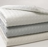 Hudson Park Cross Diamond Quilted Queen Coverlet