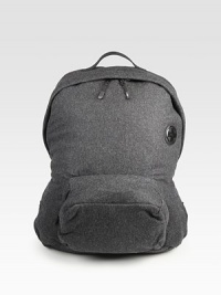 A smooth fleece design takes this spacious carryall from playful to polished, finished with a front patch pocket and adjustable shoulder straps for added comfort and support.Zip closureTop handleExterior, interior pocketFully linedFleece12W x 15H x 5DImported A smooth fleece design takes this spacious carryall from playful to polished, finished with a front patch pocket and adjustable shoulder straps for added comfort and support.Zip closureTop handleExterior, interior pocketFully linedFleece12W x 15H x 5DImported