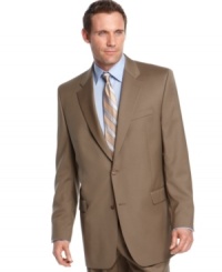 Head into neutral territory. This tan blazer from Lauren by Ralph Lauren has sophisticated, quiet confidence. Head into neutral territory. This tan blazer from Lauren by Ralph Lauren has sophisticated, quiet confidence.