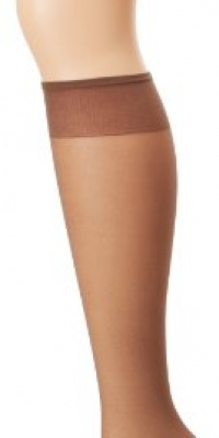 Hanes Silk Reflections Women's Too Day Sheer Knee Highs Reinforced Toe 3 Pairs Hanes Silk Reflections Women's Too Day Sheer Knee Highs Reinforced Toe 3 Pairs