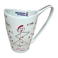 Zrike Co. mugs are designed with messages of hope for the future by leading artists in the music industry. Royalty proceeds go to support charitable projects run by the 21st Century Leaders Foundation. Penelope Cruz Mug also benefits UNICEF. Zrike Co. mugs are designed with messages of hope for the future by leading artists in the music industry. Royalty proceeds go to support charitable projects run by the 21st Century Leaders Foundation. Penelope Cruz Mug also benefits UNICEF.