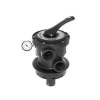 Hayward SP0714T Pro Series Vari-Flo Top-Mount Control Valve, Black, 1-1/2-Inch-FIP