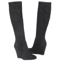 Via Spiga Farah Wedge Boot (Black, 10) Via Spiga Farah Wedge Boot (Black, 10)
