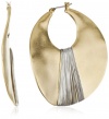 Kenneth Cole New York Large Gold-Tone Orbital Earrings