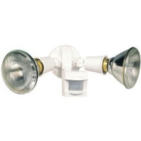 Heath Zenith SL-5408-WH Motion Sensing Security Light, Non-Metallic, White Heath Zenith SL-5408-WH Motion Sensing Security Light, Non-Metallic, White