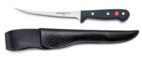 Wusthof Gourmet 7-Inch Fish Fillet Knife with Leather Sheath Wusthof Gourmet 7-Inch Fish Fillet Knife with Leather Sheath