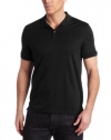 Calvin Klein Sportswear Men's Short Sleeve Two Button Liquid Polo Shirt