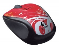 Logitech V220 Cordless Optical Mouse for Notebooks (Blush Butterfly) Logitech V220 Cordless Optical Mouse for Notebooks (Blush Butterfly)