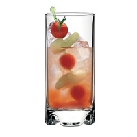 The Lucia barware pattern has straight, clean sides and a weighted bottom that is textured with large hollows along the base. Made of the finest quality glass by Luigi Bormioli. The Lucia barware pattern has straight, clean sides and a weighted bottom that is textured with large hollows along the base. Made of the finest quality glass by Luigi Bormioli.