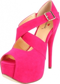 Luichiny Women's Wide Eyed Platform Pump Luichiny Women's Wide Eyed Platform Pump