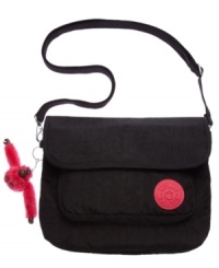 Take along your technology in easygoing style, with this laid-back look from Kipling. A padded compartment keeps iPad safe and secure, while the convenient crossbody strap keeps hands free to access pockets within. Take along your technology in easygoing style, with this laid-back look from Kipling. A padded compartment keeps iPad safe and secure, while the convenient crossbody strap keeps hands free to access pockets within.