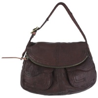 Lucky Brand Leather Stash Bag,Vintage Brown,one size Lucky Brand Leather Stash Bag,Vintage Brown,one size