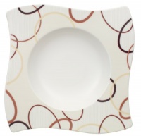Villeroy & Boch New Wave Ethno Rim Soup, Set of 4 Villeroy & Boch New Wave Ethno Rim Soup, Set of 4