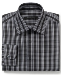 Pair your patterns for extra punch. This shirt from Sean John will put your big-plaid skinny tie to work. Pair your patterns for extra punch. This shirt from Sean John will put your big-plaid skinny tie to work.